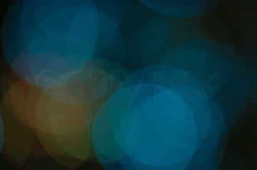 Comp image : bako020639 : Subdued abstract photo with overlapping greeny-blue and orange translucent circles