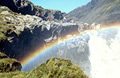 Rainbow over the Markarflj&oacute;t Gorge [Markarfljot Gorge], Iceland